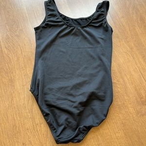 Barely Worn Motionwear Black Leotard